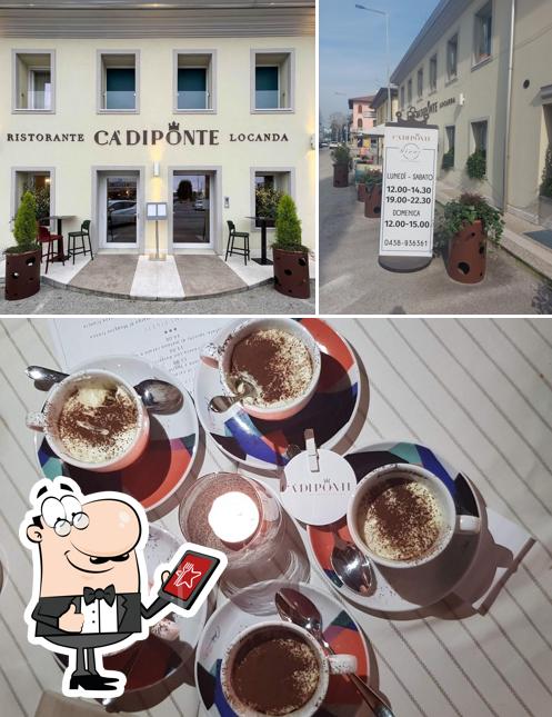 La esterno e bevanda del ristorante