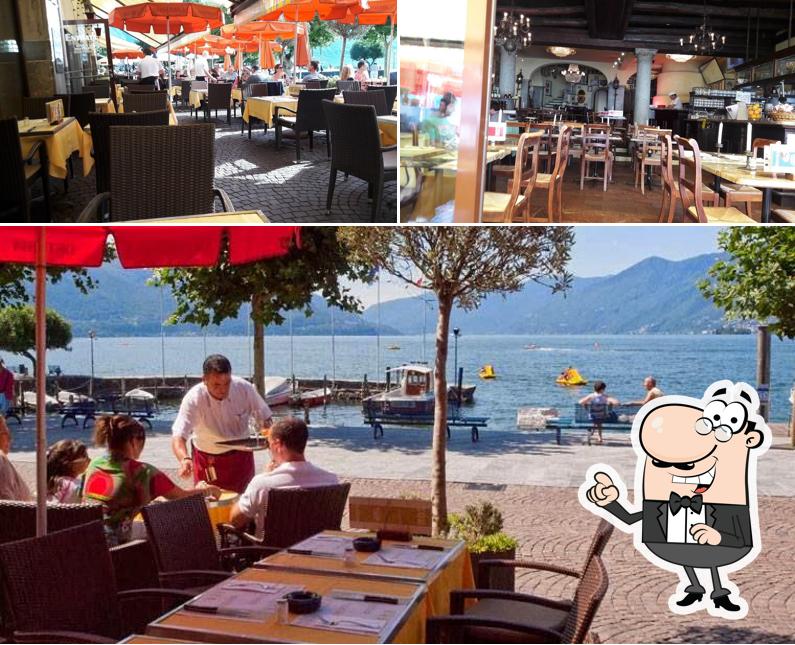 Gli interni di Osteria Nostrana