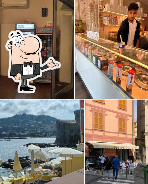 Gli interni di Simonetti Gelati - Rapallo