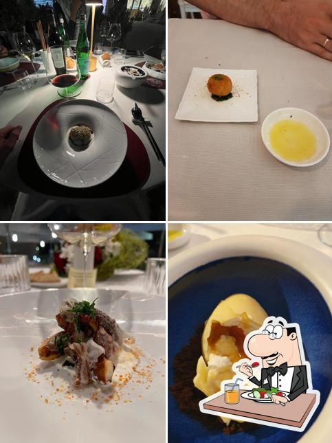 Cibo al Ristorante Pepe Rosa