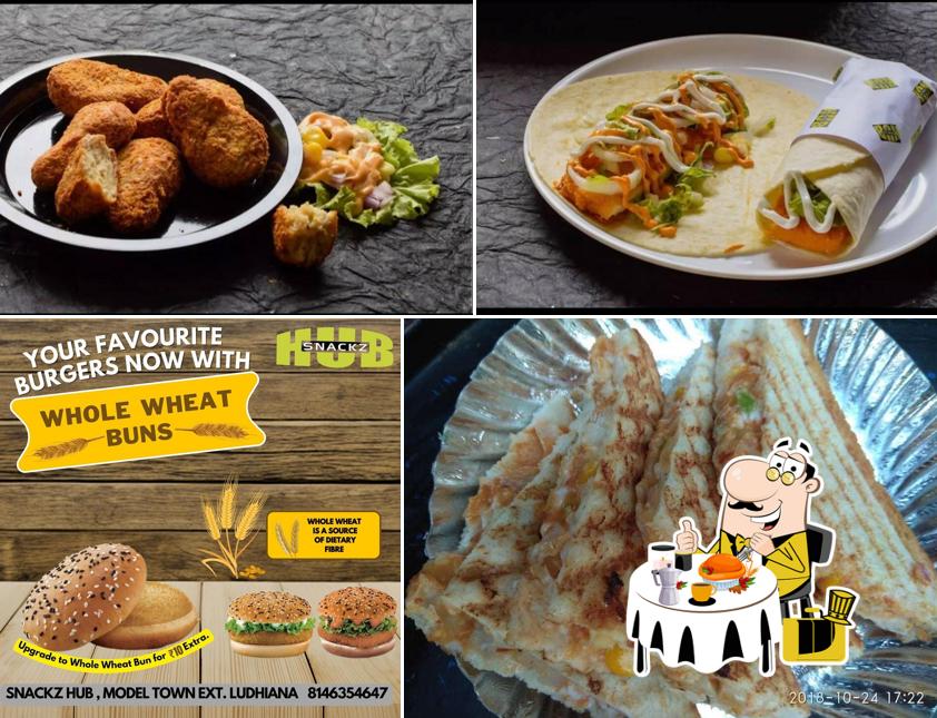 Food at SNACKZ HUB