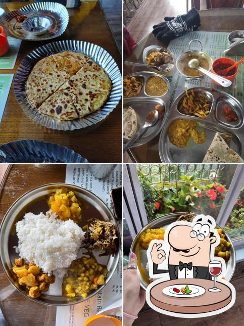 Food at Misty Mountain Restaurant