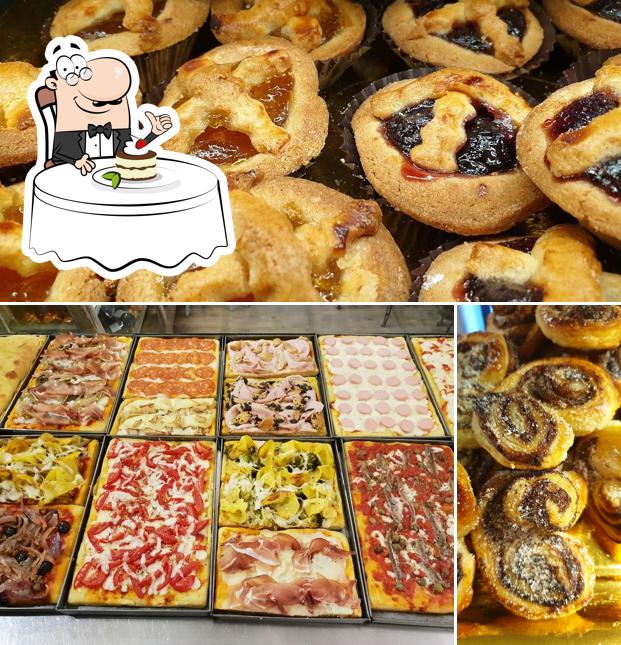 Pane e dintorni di Caushaj Roland serve un'ampia gamma di dessert