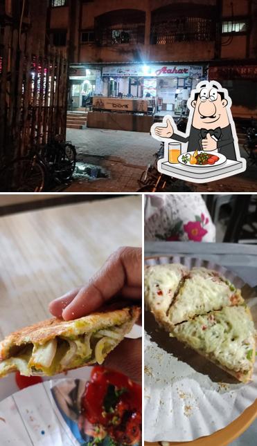 The restaurant's food and exterior
