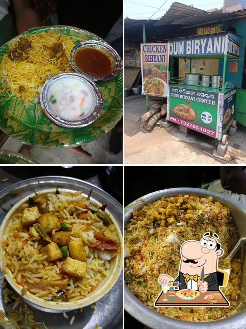 Food at Bishnu Dum Biryani Center