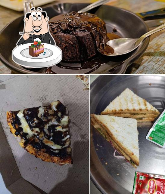 Chocolate cake at Pokket Cafe Bhusawal (best family cafe in Bhusawal)