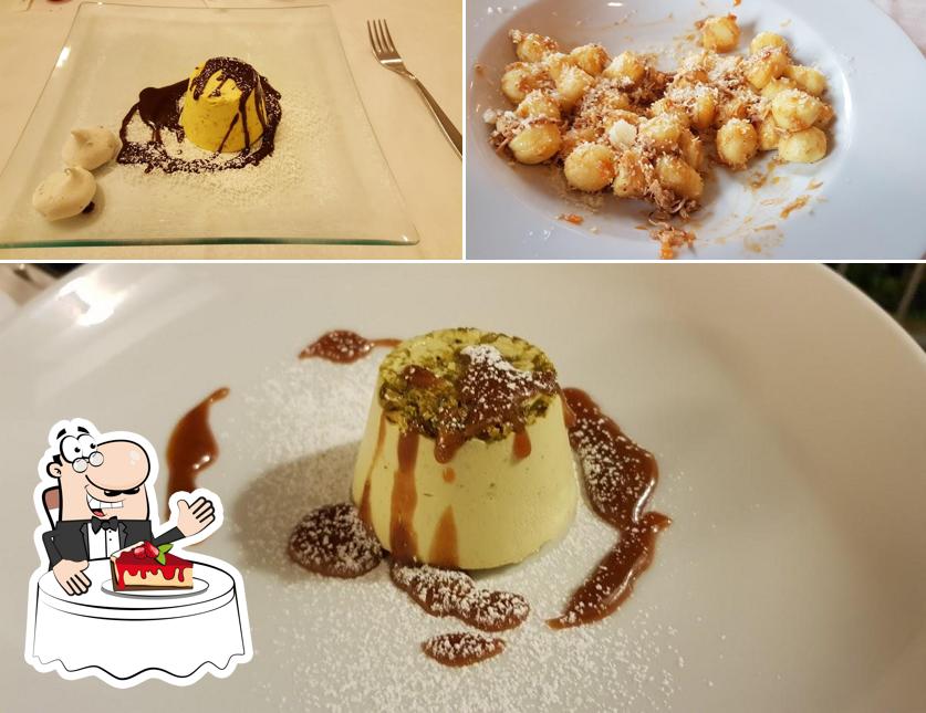 Trattoria ai Capitelli (Vo’) serve un'ampia varietà di dolci