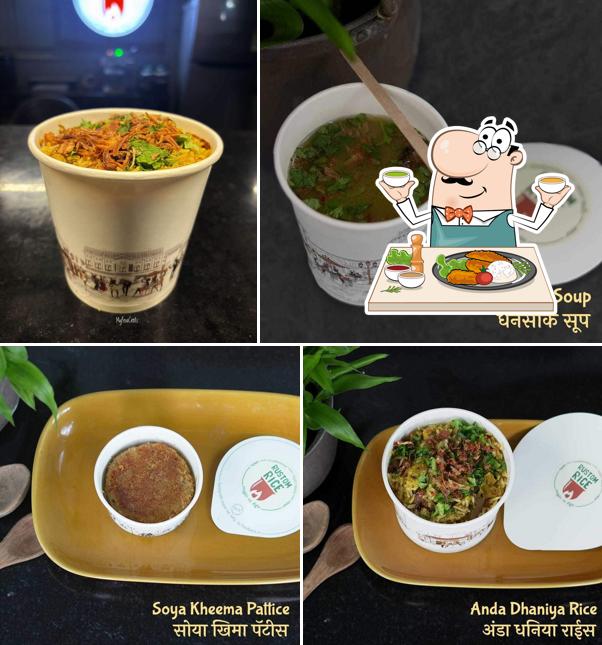 Meals at Rustom Rice