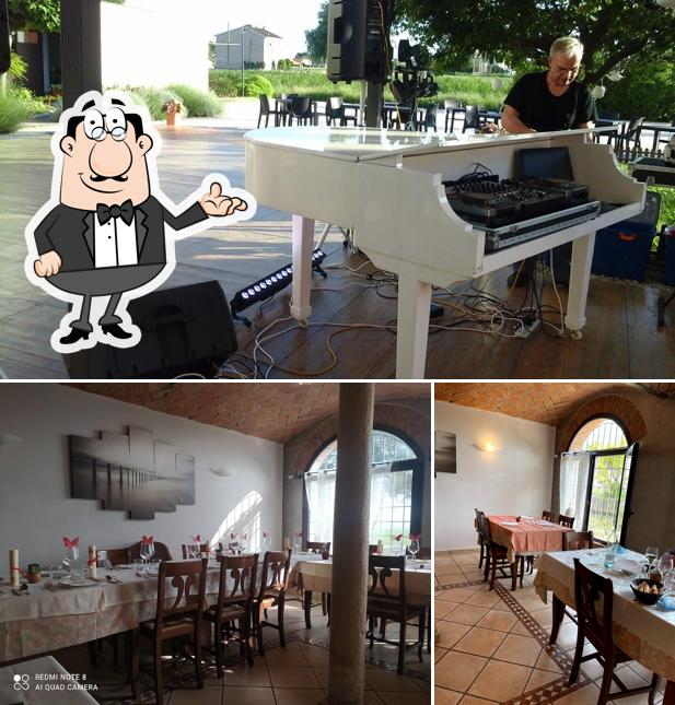 Gli interni di La Taverna del Tasso