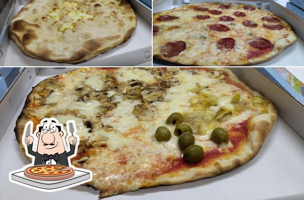 Scegli tra le molte varianti di pizza