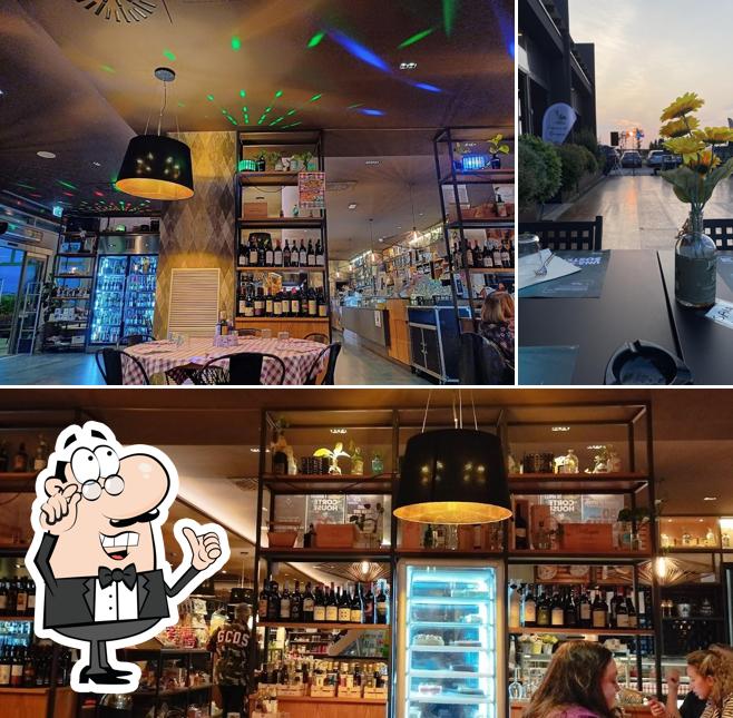 La interni e esterno del ristorante