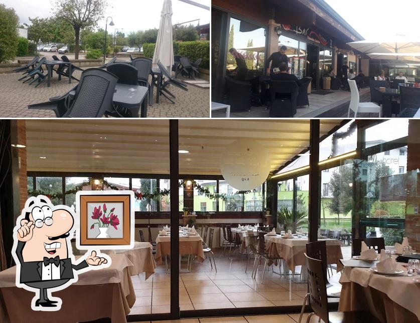 Gli interni di Life Ristorante