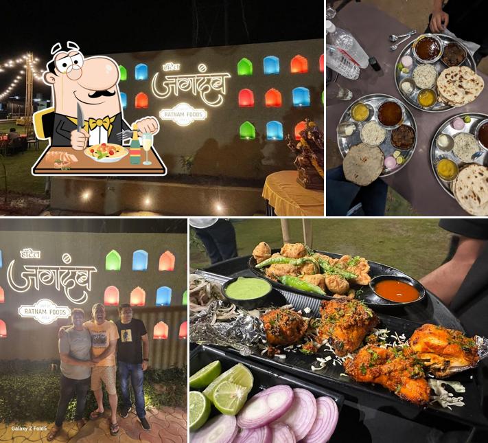 Food at Hotel Jagdamb