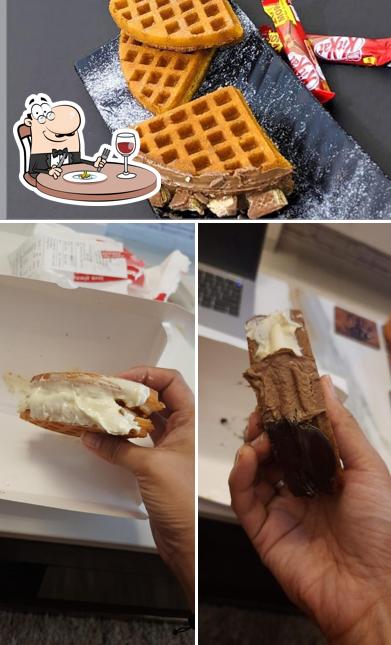 Meals at House Of Belgian Waffle