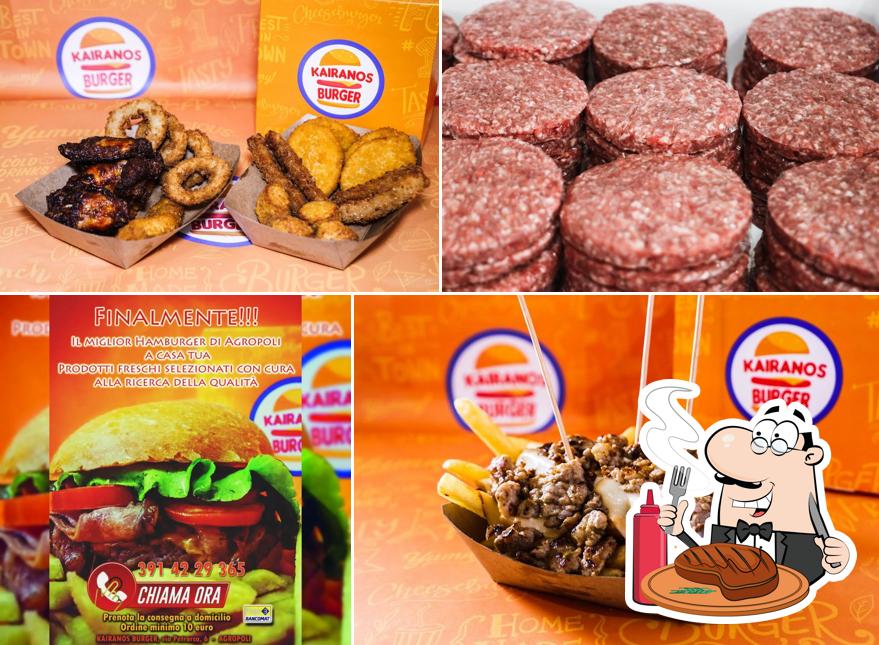 Prenditi i un pasto a base di carne a Kairanos Hamburgeria&piadineria Prenditi i un pasto a base di carne a Kairanos Hamburgeria&piadineria