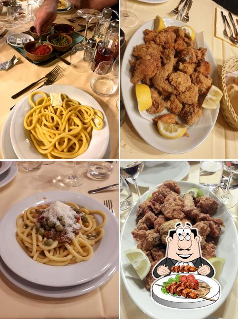 Cibo al Trattoria Dal Biondo