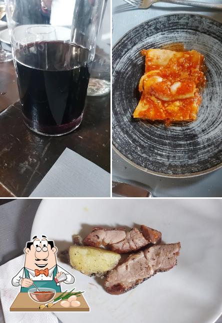 Ravioli al Ristorante Villa Iva