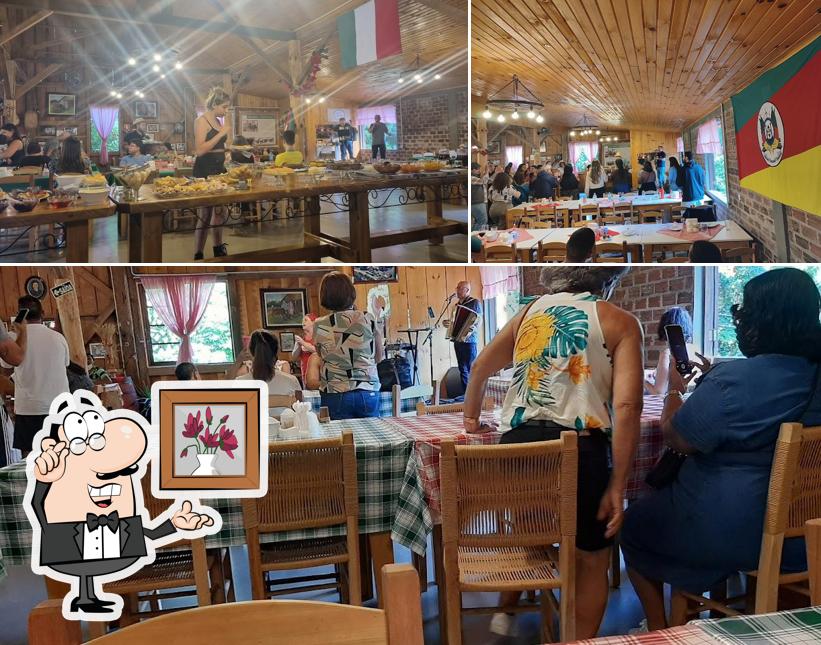 Veja imagens do interior do Café della donna