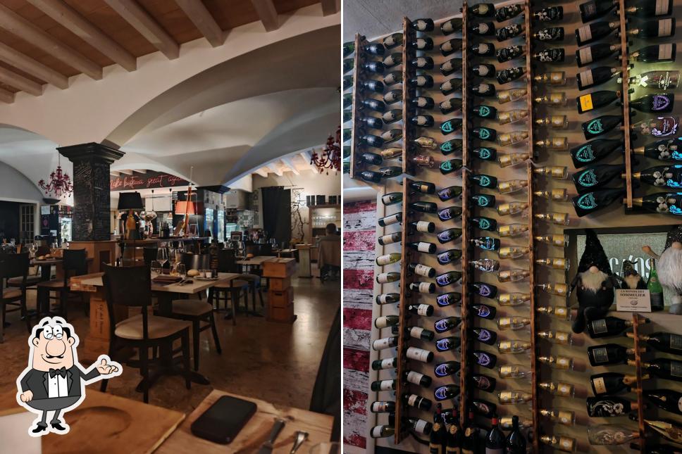 Gli interni di Ca'Os Locanda & Grill