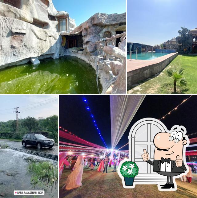 Check out the exterior of GARH GIRVAR RESORT, BAR