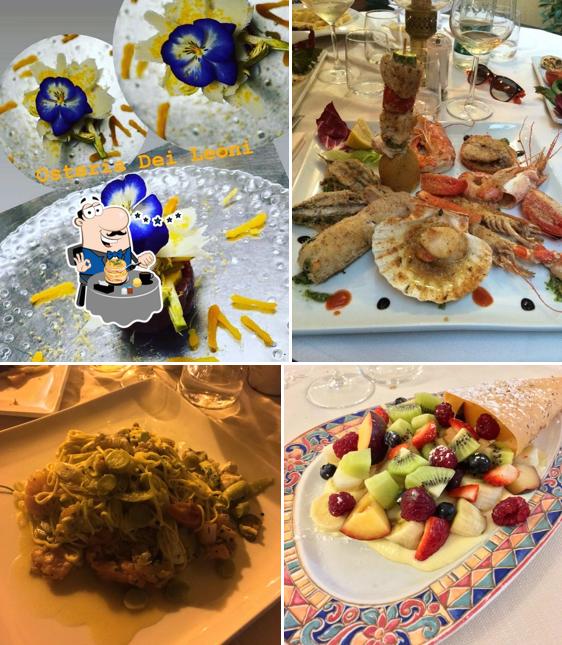 Platti al Osteria dei Leoni di Rizzo Fabio