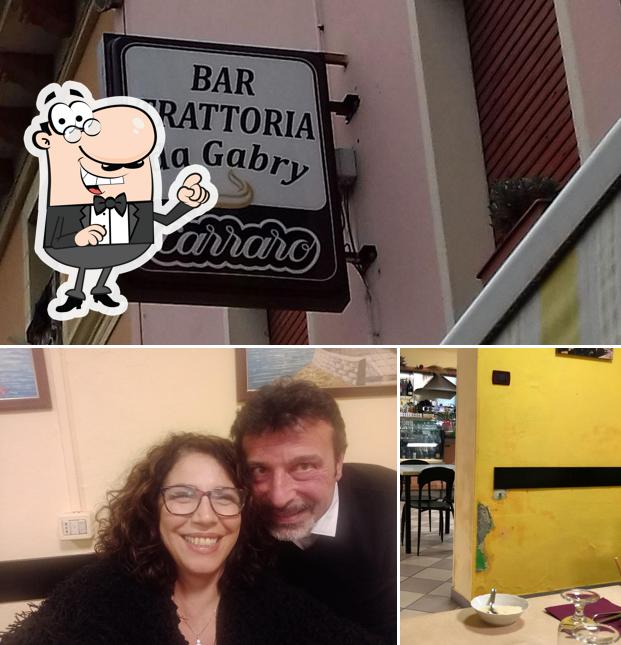 Gli interni di Bar Trattoria da Gabry