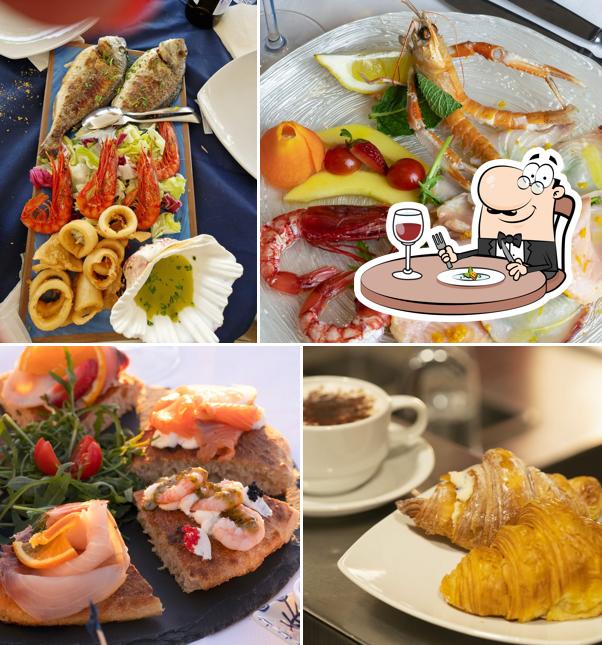 Cibo al La Scogliera Azzurra - Ristorante - Hotel - Lido