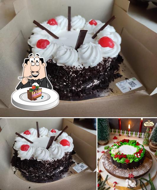 Chocolate cake at Ribbons and Balloons - The Cake Shop