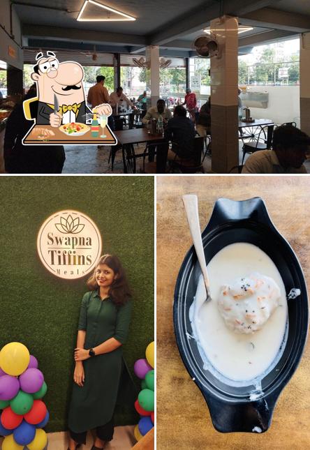 Check out the image depicting food and interior at Swapna Tiffins And Meals