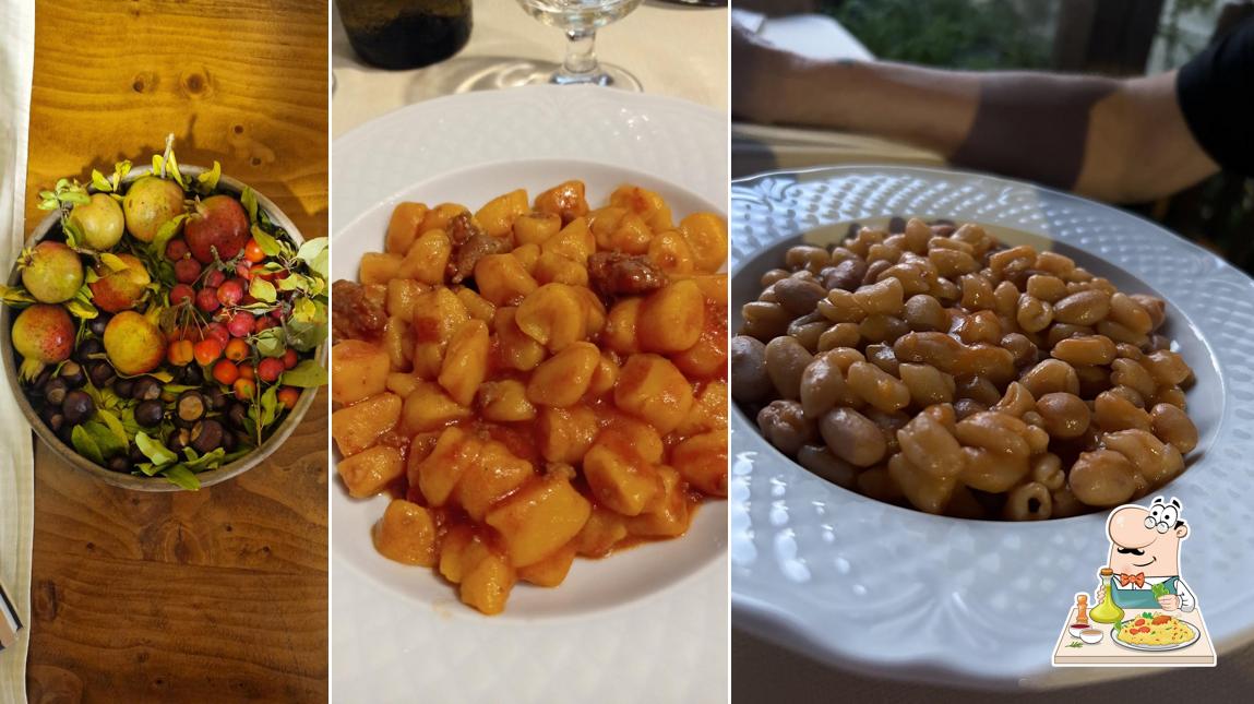 Platti al Trattoria Paraboschi Rosanna