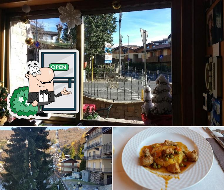 La immagine della esterno e cibo di Hotel Belvedere