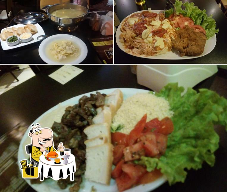 Comida em London Burger e Pizza