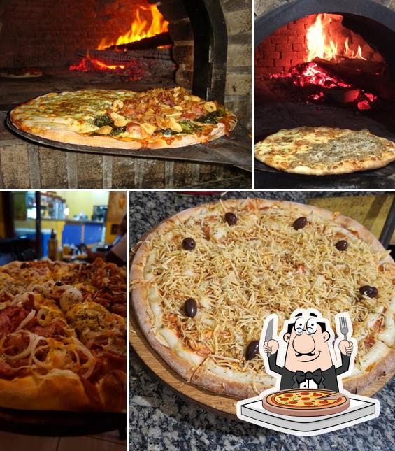 Experimente pizza no Chopparium Chopperia & Pizzaria