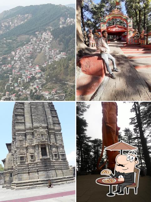 Check out how Jakhu Temple Cafe looks outside