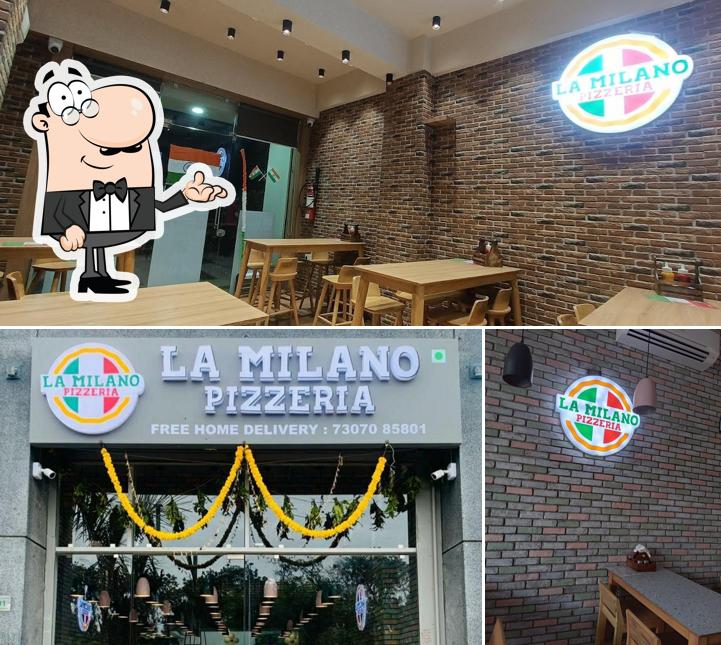 Check out how La Milano Pizzeria looks inside