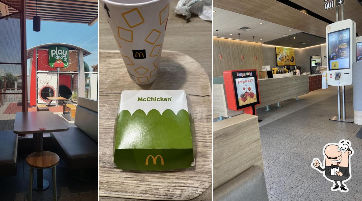 Gli interni di McDonald's Caianello