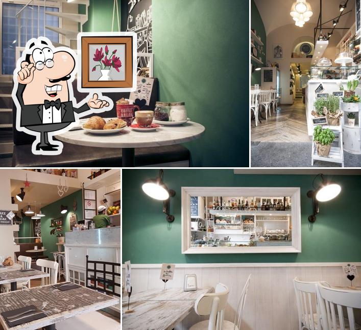 Gli interni di Caffe Mus