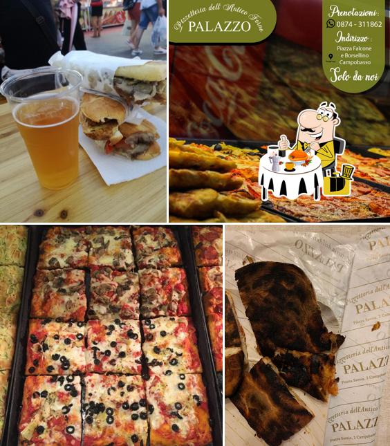 Panino con maiale stirato al Pizzetteria dell'Antico Forno Palazzo