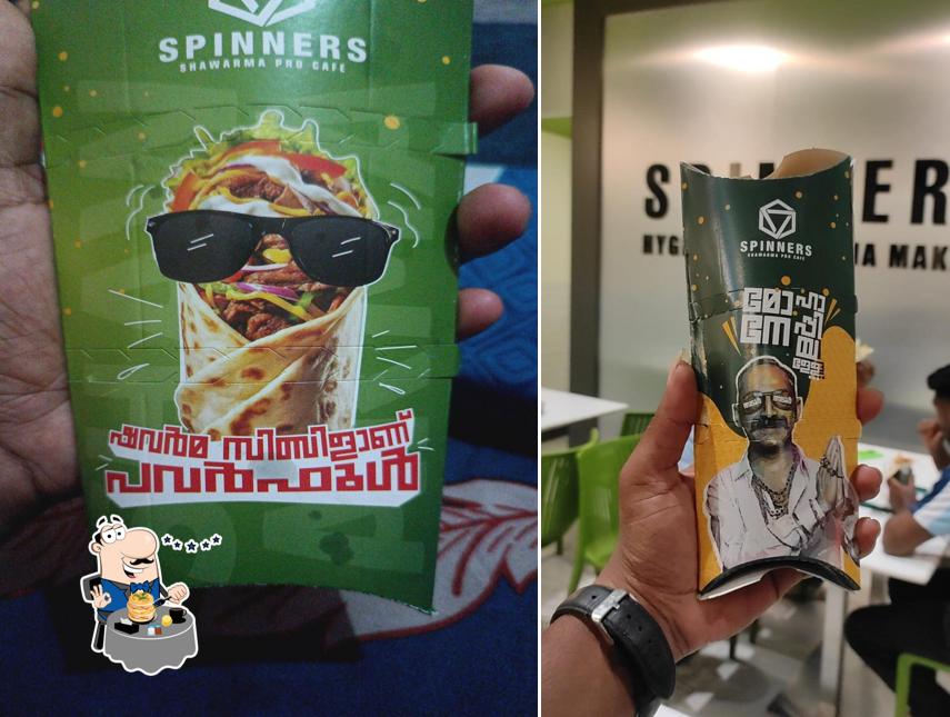 Food at Spinners Hygenic Shawarma Makers Adoor