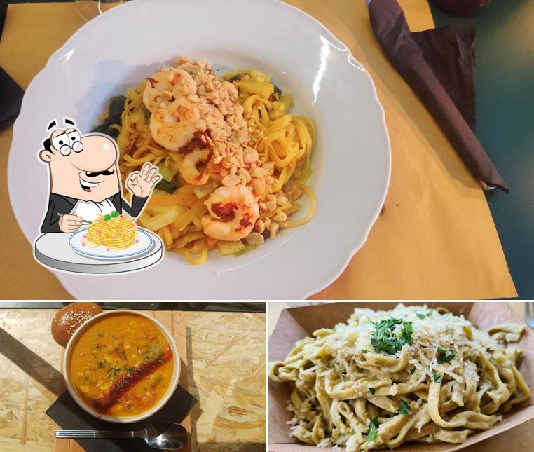 Spaghetti alla carbonara al Mala Terasa