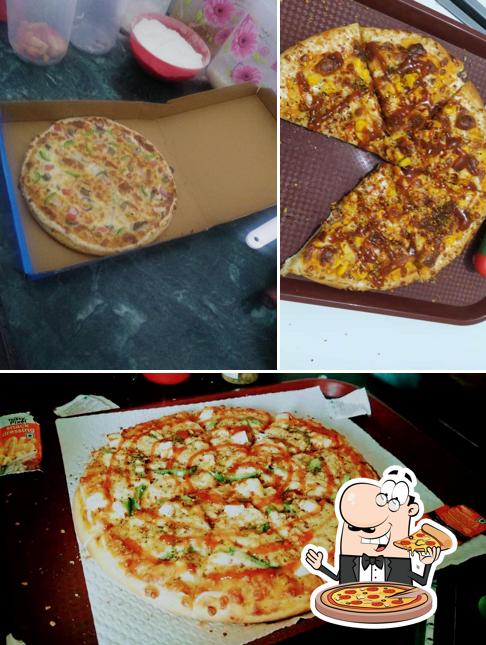 At Pizza Pan Brother's, you can get pizza