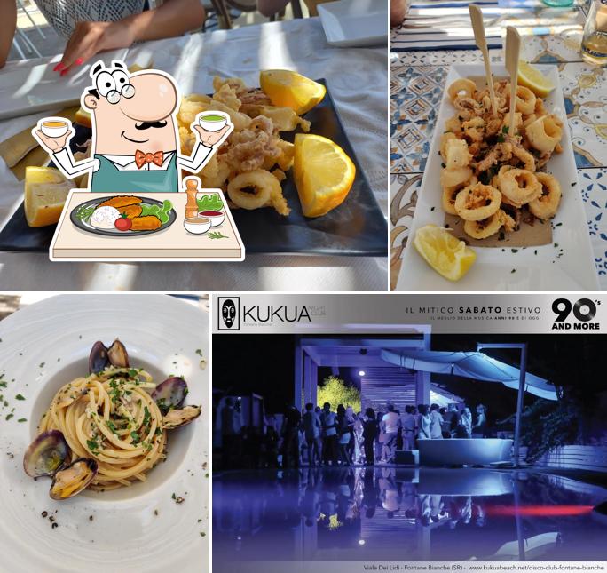 Calamari fritti al Kukua Beach