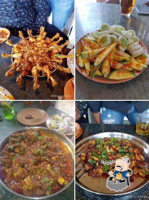 Food at Hotel Megharaj