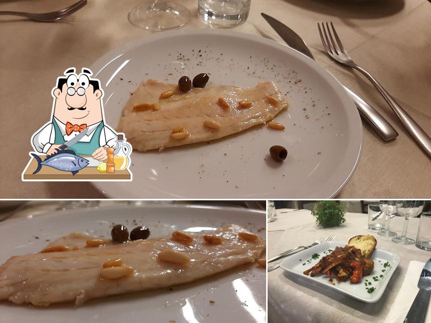 Salmone grigliato al Il Gufo Nero