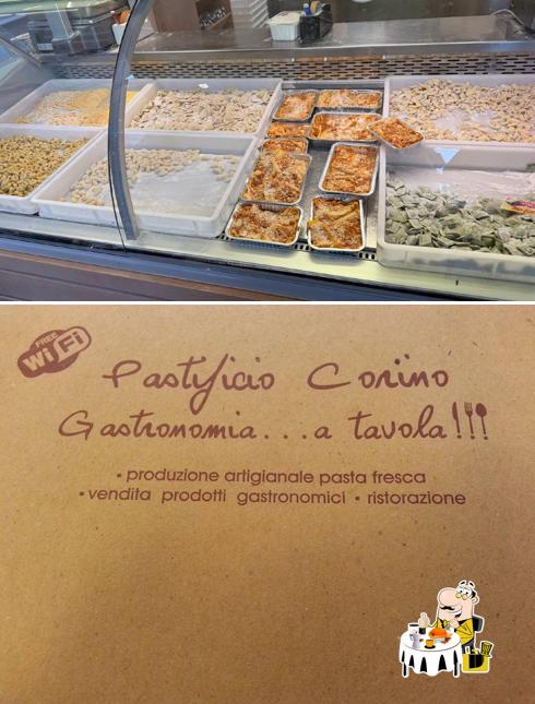 Cibo al Pastificio Corino