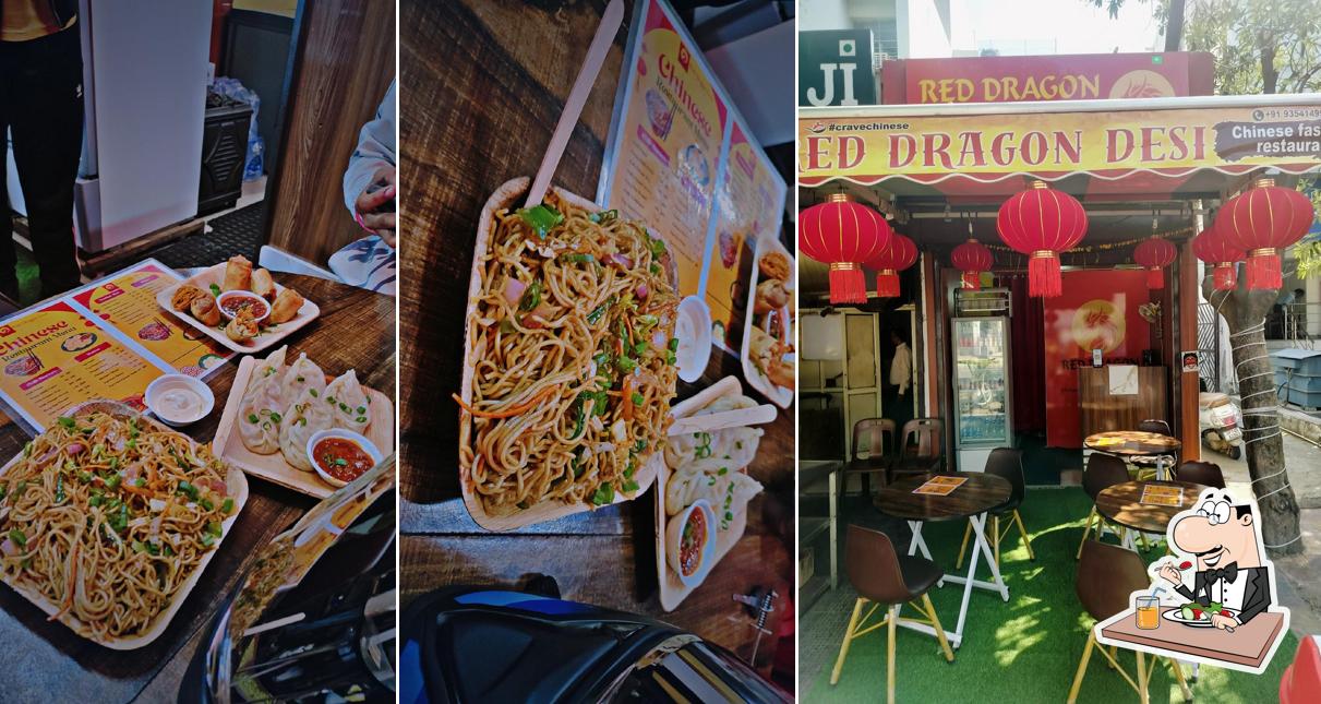 Meals at Red Dragon Desi
