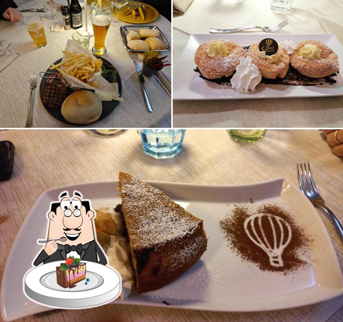 Torta al cioccolato al Ristorante Pizzeria Capitel Brinchi