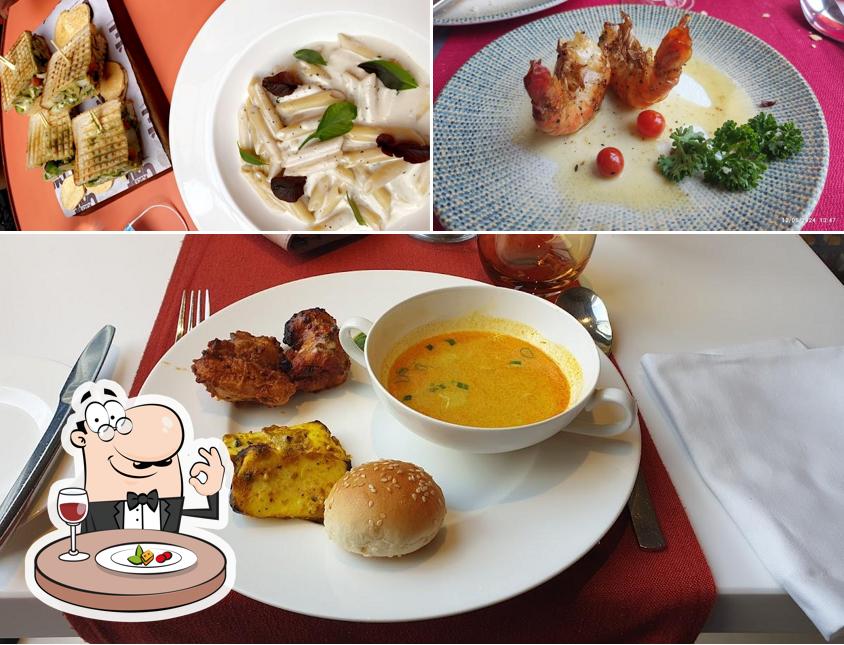 Food at Farmers' Basket At Pluck