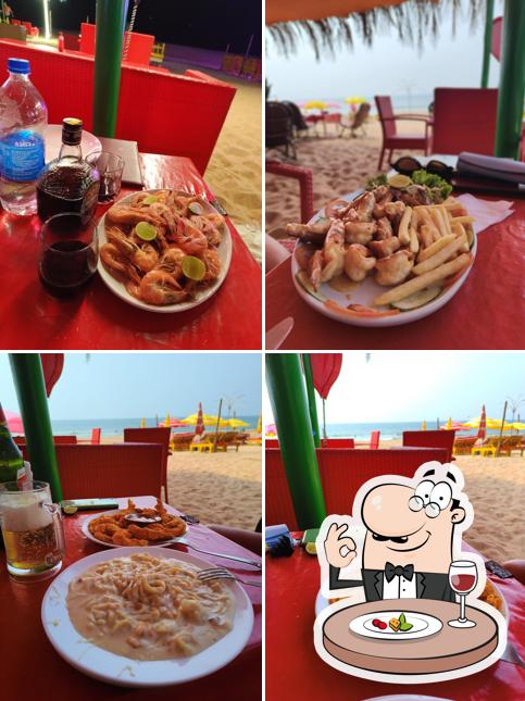 Food at Marina Beach Shack