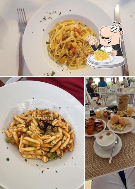 Spaghetti alla carbonara al Hotel Strand, Jesolo